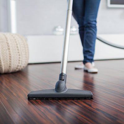 home-cleaning-Vacuum-wooden-floor